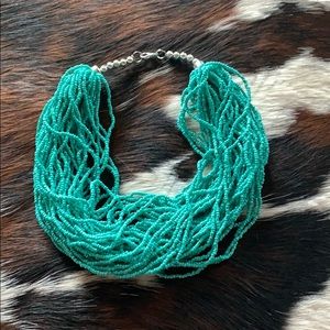 Teal Necklace